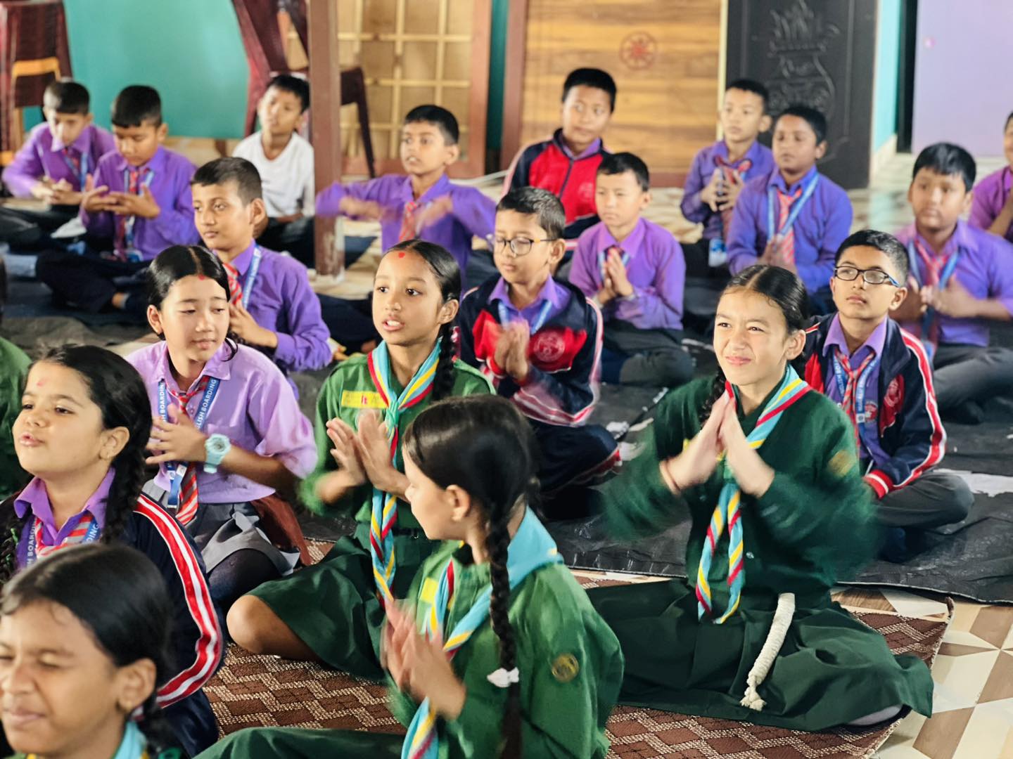 Students Reading